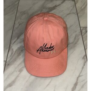 Under Armour Free Fit Girls Sparkle Pink Hat Cap Youth Size Adjustable Strapback